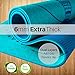 Yogi Junior Kids Yoga Mat - PVC Free - Double Layered TPE Foam (Glacier Boho Fox)
