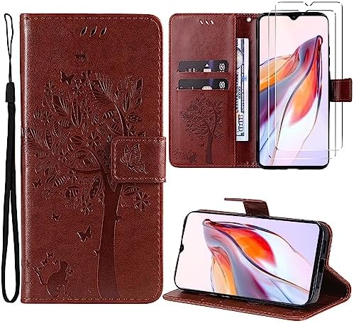Oududianzi Compatible With Xiaomi Redmi Note 12 4G (Not For 5G) Case With 2 Tempered Glass Cover With Sliding Lens Cover, Shockproof And Scratch-Resistant Mobile Phone Holder, 360° Rotation, Golden