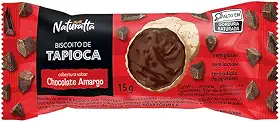 Biscoito Tapioca Chocolate Zero Açúcar Naturatta 15G