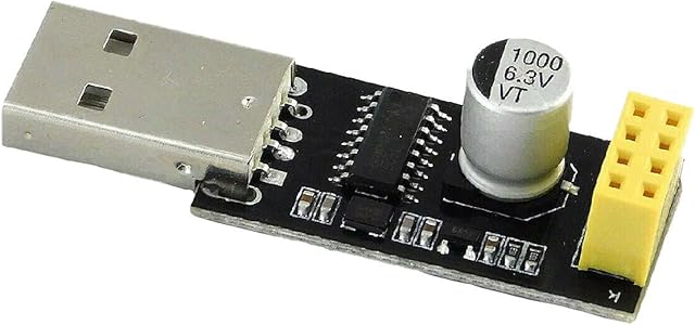 UMTMedia® USB to ESP8266 Serial Programmer Module Board For ESP-01 / ESP-01S Wireless Wifi