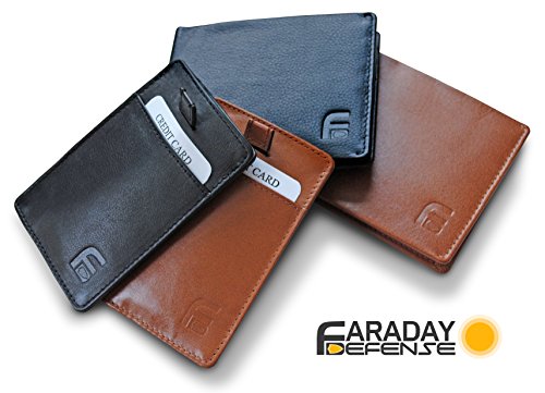 RFID Blocking Men's Bifold Wallet - Genuine Deluxe Camel Leather, ID Theft Protection3