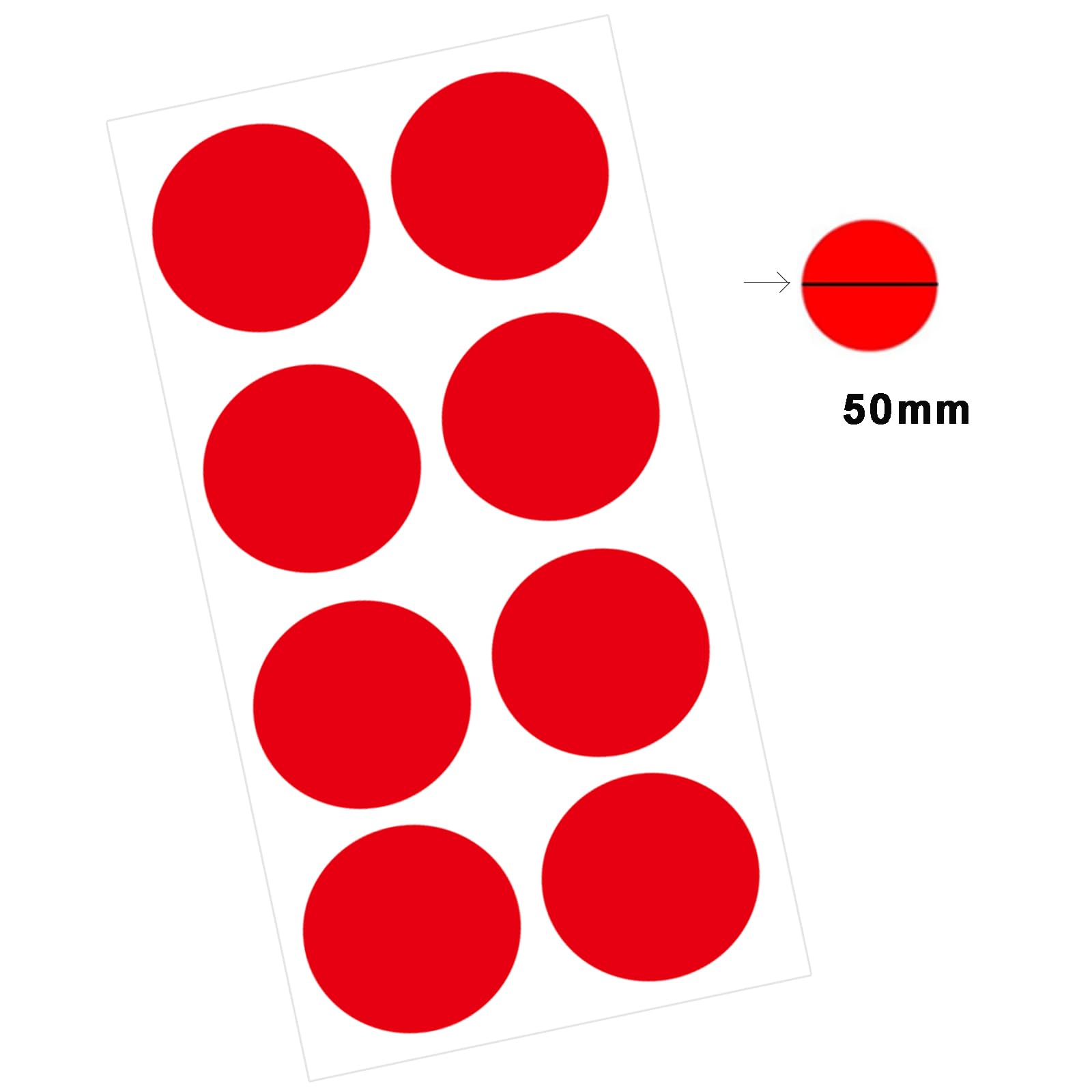 1536 Etichette Adesive Colorate Rotonde - 16 Colori, 15mm, Per Organizzazione Ufficio E Casa - Foto 13