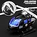 NOVAFUSION Kids Helicopter Toy Diecast Military Helicopter Model Kit,Pull Back Plane with Lights and Sound,Toys Airplane with Rotatable Propeller for Boys Age 4-7（Black）