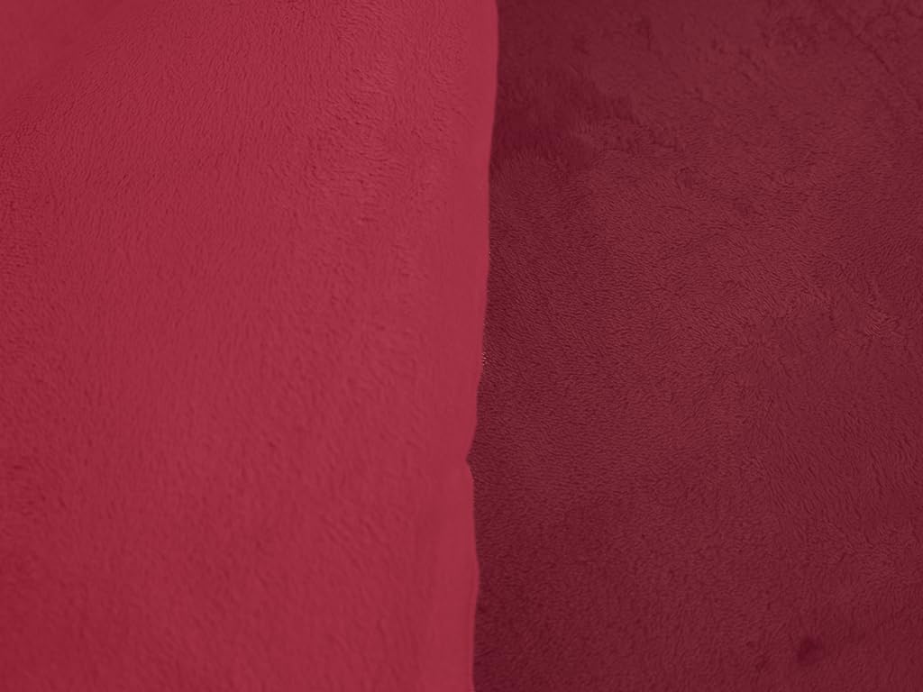 Viterbo Biancheria Piumone Trapunta In Morbido E Soffice Coral Cinigliata Double Face Con 2 Cuscini Made In Italy (Bordeaux/Rosso, Matrimoniale, (260x260CM))