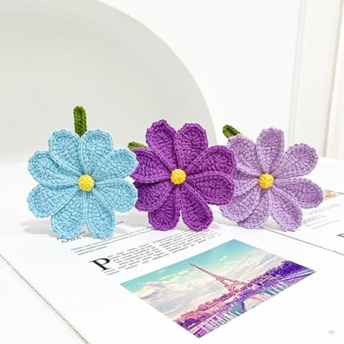 Fleurs au crochet pour décoration de table de mariage bohème - 8
