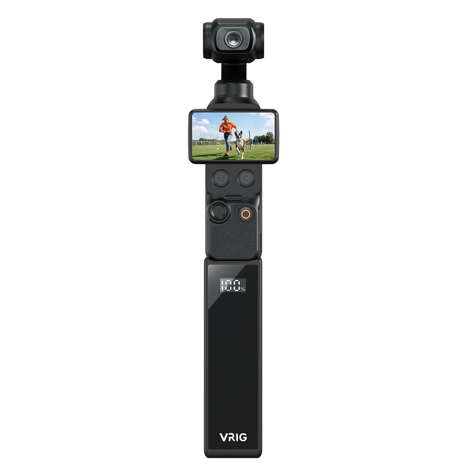 Amazon | VRIG Osmo Pocket 4 バッテリーハンドル 5000mAh PSE認証済み