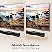 Soundbar, TaoTronics Three Equalizer Mode Audio Speaker for TV, 32-Inch Wired & Wireless Bluetooth 5.0 Stereo Soundbar, Optical/Aux/RCA Connection, Wall Mountable, Remote Control
