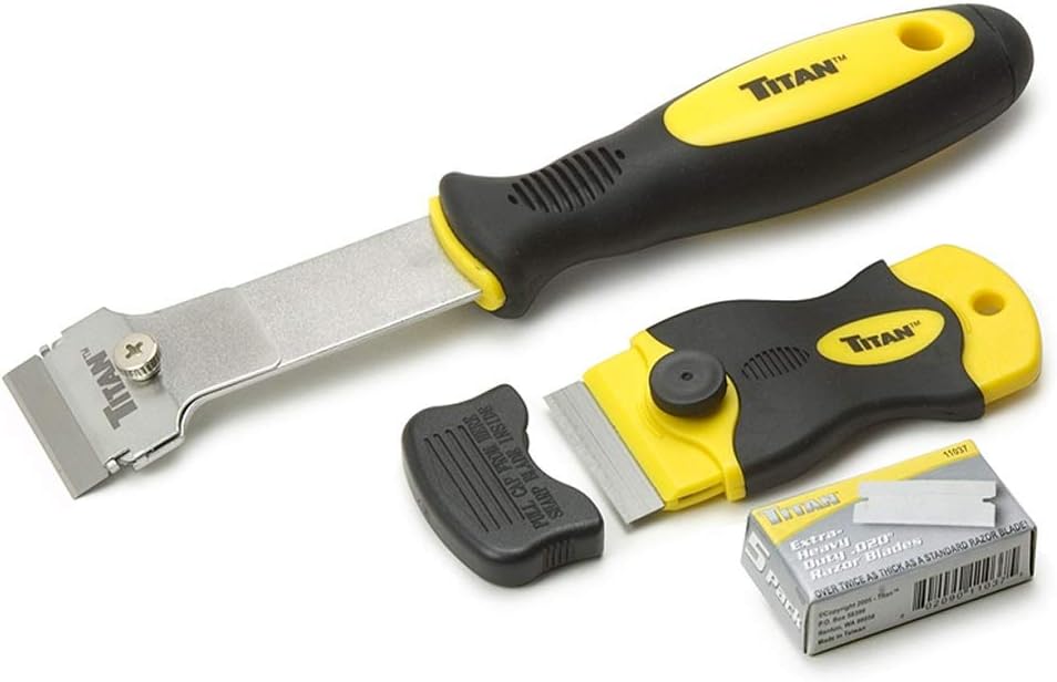Titan 17002 2-Piece Multi-Purpose and Mini Razor Scraper Set