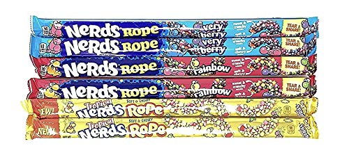 Amazon.co.jp: Wonka Rainbow Nerds Rope レインボーナーズ