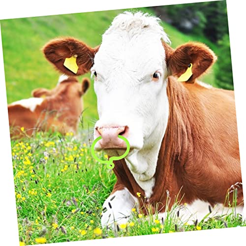 Ipetboom 10 Pçs Ferramenta De Criação De Gado Anel Ferramentas Clipes De Espinho Bovino Veterinário