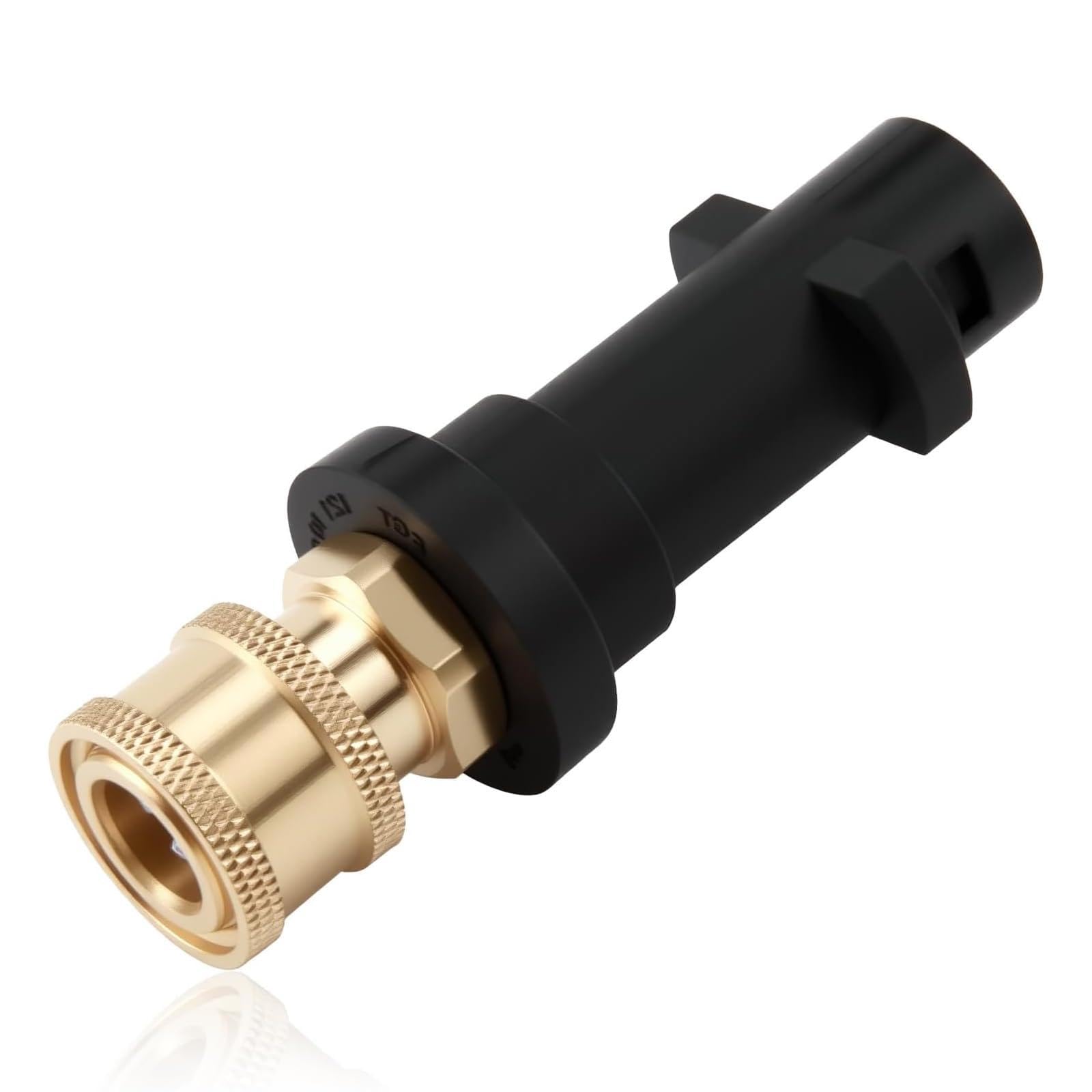 Pressure Washer Gun Adapter - 1/4'' Quick Connect Fitting, For Karcher Quick Release Adapter Compatible With Karcher K Series, K2, K3, K4, K5, K6, K7 (Black)