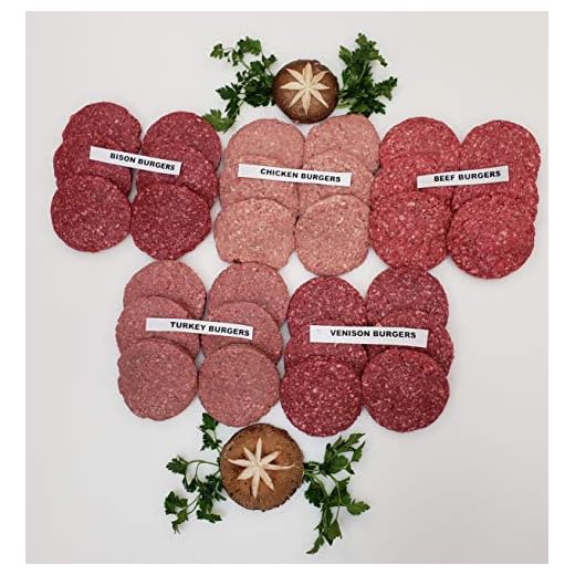 Organic Pasture Raised Burger Bonanza (except for regular venison) Kosher for Passover
