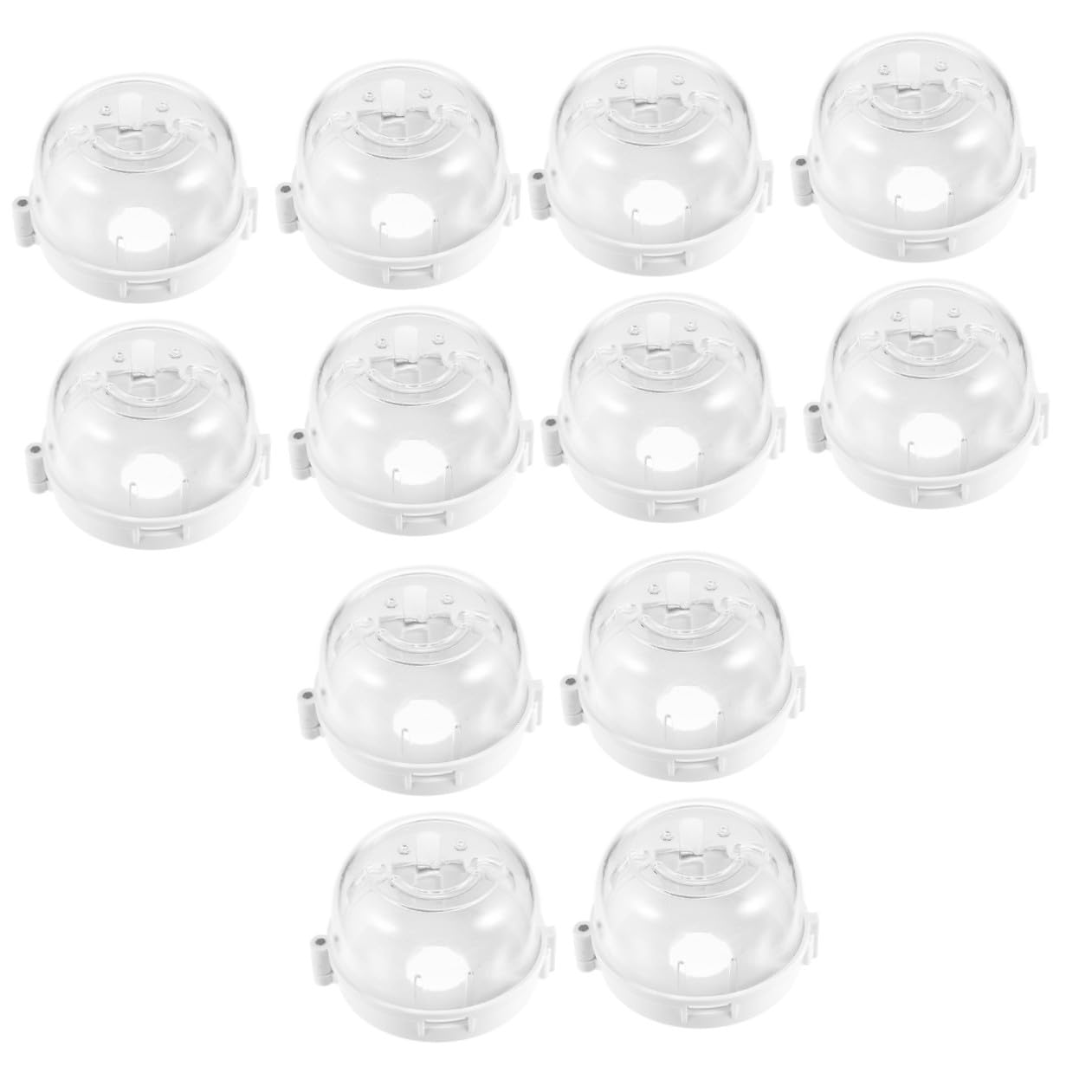 12pcs Boy Girl Safety Gas Stove Knob Covers Practical Protector for Boys and Girls Pets Prevent Accidental Activation Fits Hobs and Ovens Design Blends Home Decor