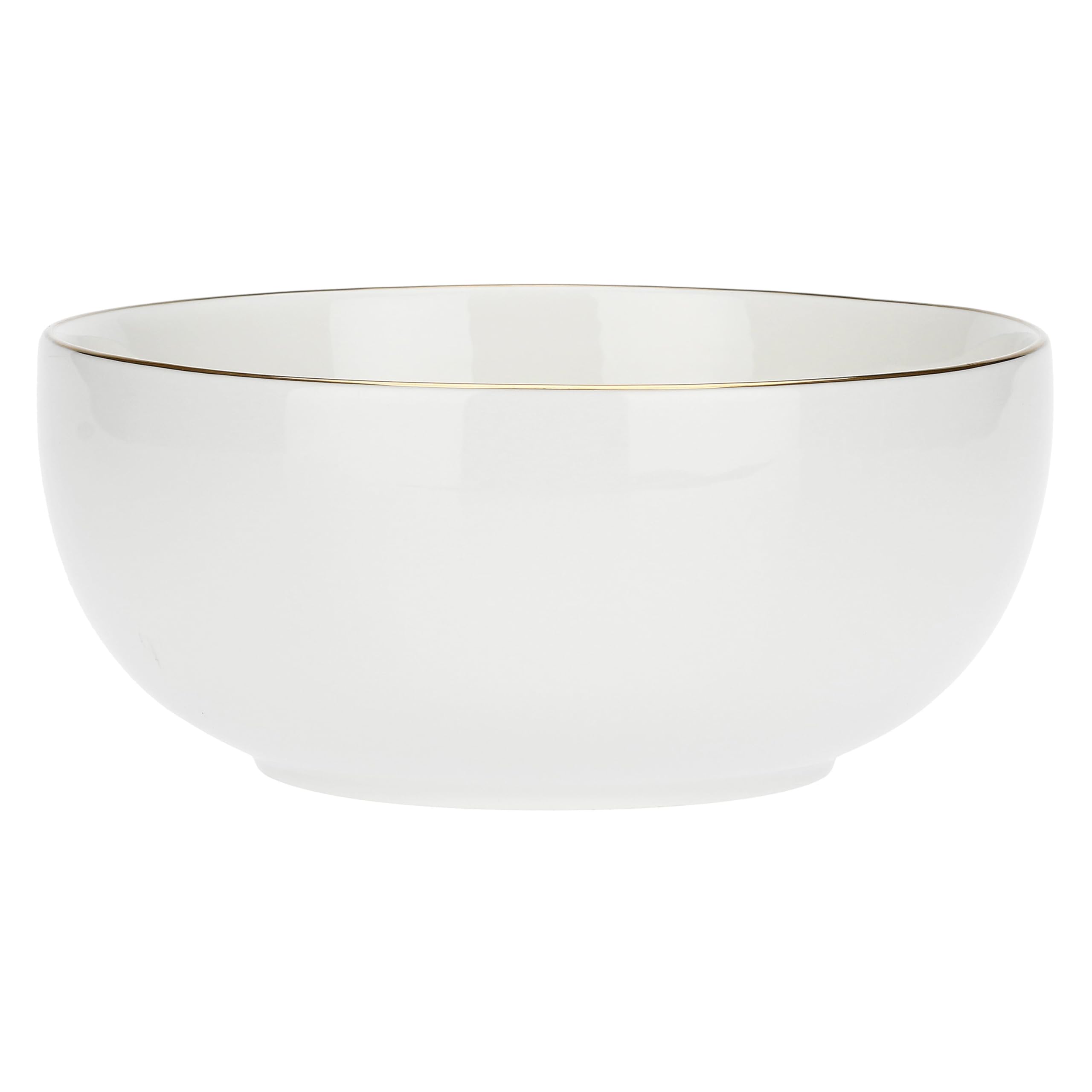 LA PORCELLANA BIANCA - Porcelain Salad Bowl, Diameter 24 cm, Maestà Collection