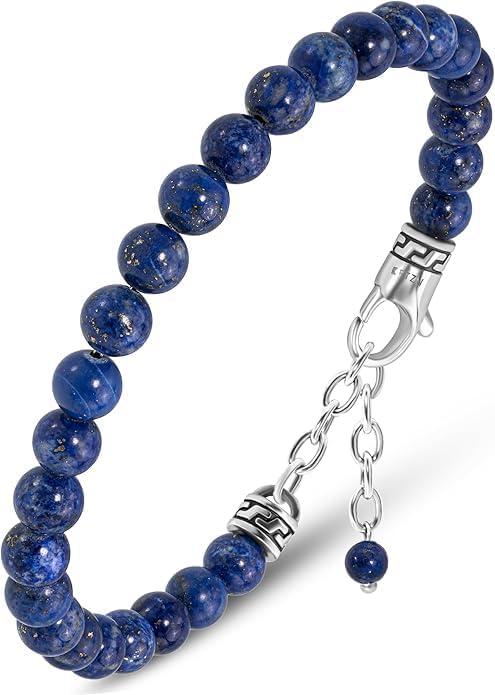 RTZN® Lapis Lazuli Bracelet for Men – Premium Artisan Handcrafted