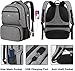 MATEIN Lunch Backpack, 17 inch Insulated Cooler Backpack with USB Charging Port for Women Men, Water Resistant College Lunch Box Backpack with Laptop Compartment for Work Picnic Travel Beach, Gifts