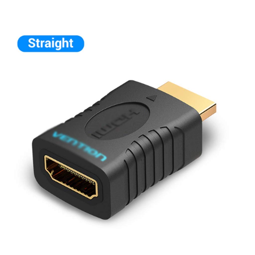 WolFum Adaptador HDMI 270 90 grados ángulo recto HDMI macho a HDMI hembra convertidor para PS4 HDTV cable HDMI 4K HDMI 2.0 extensor (tamaño: E)