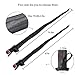 10Pcs Fishing Rod Sleeve Rod Socks 67inches/74.8inches Rod Covers Braided Mesh Rod Protector Fishing Tools Accessories for Bait Casting Sea Fishing Rod (5pcs(67*1.38in)+5pcs(74.8*1.38in))