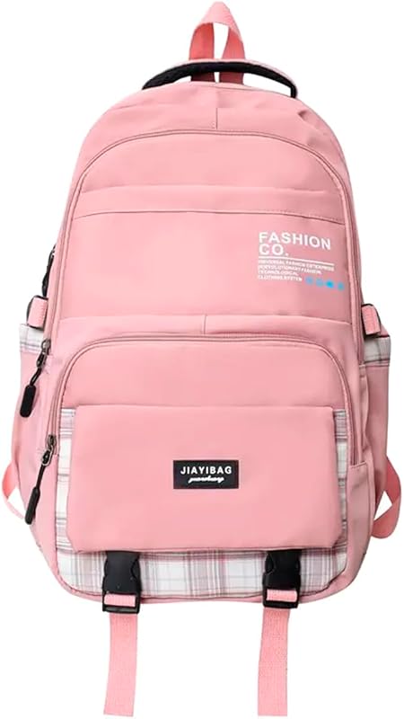 Mochila Premium Fashion Impermeável Escolar Faculdade Para Notebook Bolsa Reforçada Viagem Para passeios (Rosa) em oferta na Shopee Mochila Premium Fashion Impermeável Escolar Faculdade Para Notebook Bolsa Reforçada Viagem Para passeios (Rosa) em oferta na Shopee