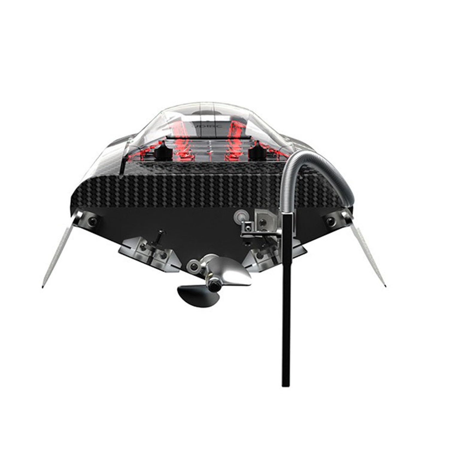 Toucan RC Hobby UDI022 High Speed 2.4G 4CH Ferngesteuertes Boot Elektrisches Schiffsmodell 1800KV Bürstenloser Motor 100A ESC Batterie Radio für Erwachsene