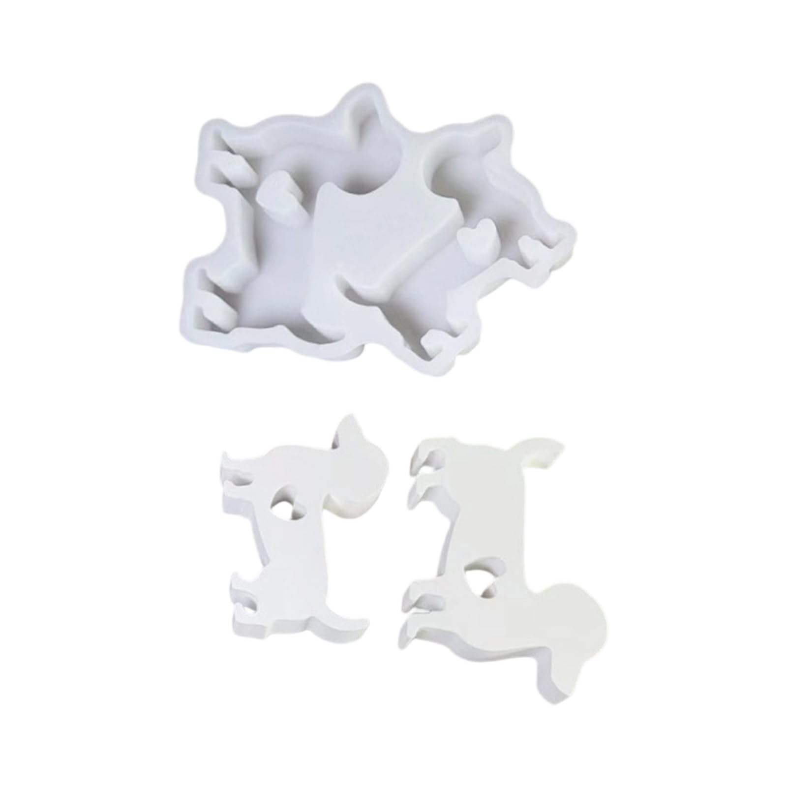 Buxuaaaa Premium Silicone Dachsie Cast for Homebrewed Waxlights Concrete Handicrafts Even Consumable Substance Multiple Purpose Silicone Craft Cast