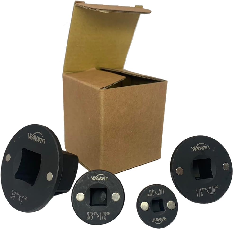 WAY win 4 piece Insert low-profile Impact Socket Adapter Set