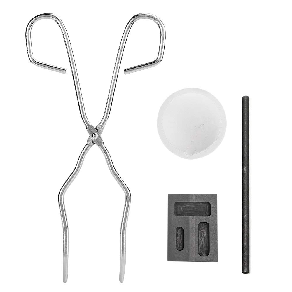 NUOBESTY 1pezzi Crucible Grafite Per Fusione Di Oro E Argento Stampo Per Gioielli Alta Purezza Design Strutturale Efficiente Per Metalli Non Ferrosi