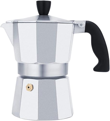 WJHSP kfj - Máquina de café de aluminio cafetera de café cafetera de café y café con leche herramienta de cocina para café y café