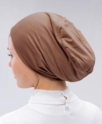Women’s No Thread Underscarf Bandana – Cotton Hijab Undercap Bonnet thumbnail