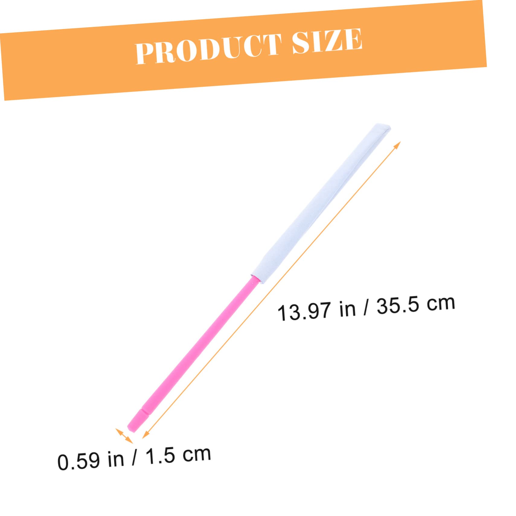 ERINGOGO Professional Flute Cleaning Rod Silicone and Cloth Material for Clarinet and Flute Maintenance