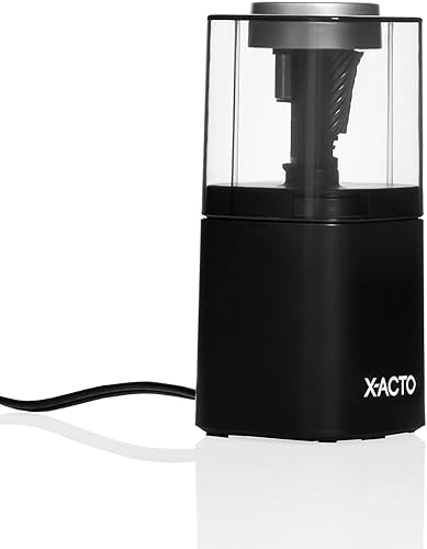 Miniatura 7 de X-ACTO Sacapuntas eléctrico Powerhouse, color negro