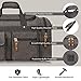 Plambag Large Canvas Duffel Bag Overnight Travel Tote Weekend Bag(Gray)