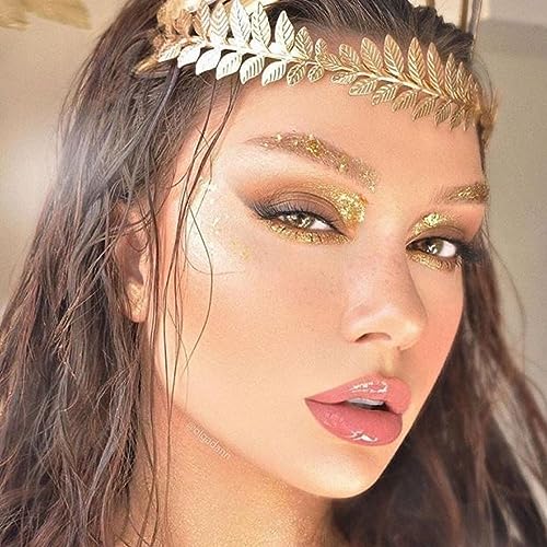 Arco Deusa Grega Tiara Dourada Metalizado Acessório Fantasia Carnaval Festa a Fantasia Casamento Ani