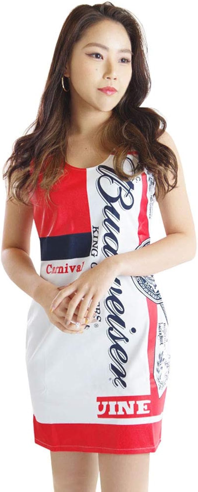 Amazon Co Jp バドワイザー ｎｅｗ Budweiser バドガール レースクイーン ワンピース Bw Newbd 服 ファッション小物