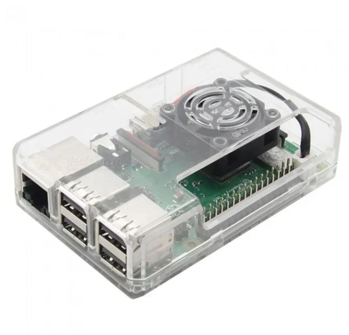 See full amazon price history chart for SHOKITECH New High Quality Transparent ABS Case for Pi 3/3+ with Slot for Cooling Fan & GPIO SHOKITECH New High Quality Transparent ABS Case for Pi 3/3+ with Slot for Cooling Fan & GPIO (B0DFRGVF55) Amazon Price History, Amazon Price Tracker