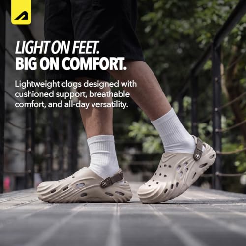Image of Boldfit Clogs for Man, One-Piece Clogs for Men Soft Eva Slipon Sliders for Men-Seamless Comfort, Lightweight Crocs Men, Cushioned, Water-Resistant, Anti Skid, Unisex Everyday Footwear