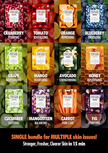 Farmskin FF_FMASK-07 Organic Face Mask, 12 Pcs thumb #3