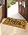 Vikodah Hello Welcome Summer Coir Doormats - Floral Doormat Rug Non-Slip Coir Flowers Door Mats Rugs 17x29