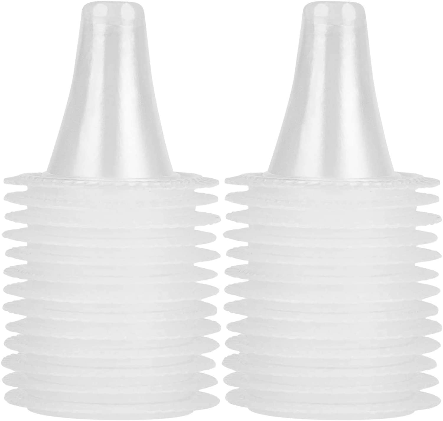 Ear Thermometer Probe Covers, Refill Caps Replacement Lens Filter Protector Ear Thermometer Covers Disposable Refill Caps BPA/Latex Free Clear for All Braun ThermoScan Covers Models,200PCS