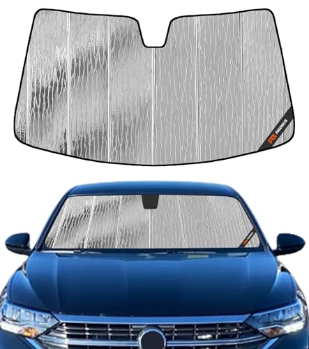 Pigenius Windshield Sunshade for Volkswagen Jetta 2019-2026 Without Rearview Mirror Camera...