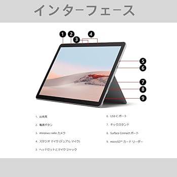 【整備済み品】Microsoft Surface Go3 Amazon.co.jp: 【整備済み品】マイクロ ソフト ノートパソコン