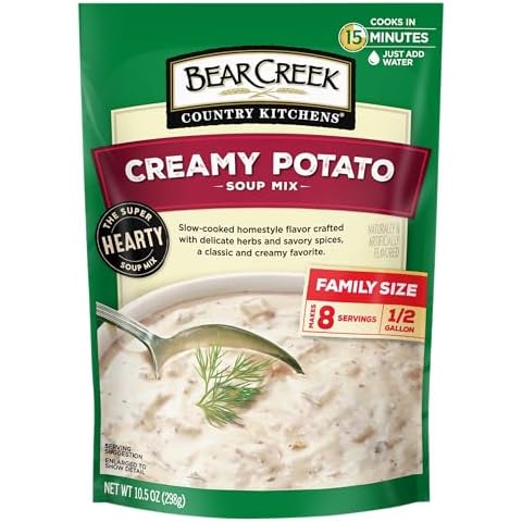Bear Creek Soup Mix, Creamy Potato, 10.5 Ounce (Pack Of 6) Cover
