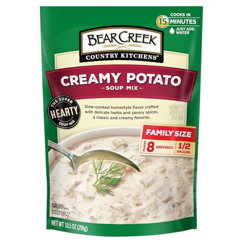 Bear Creek Soup Mix, Creamy Potato, 10.5 Ounce (Pack of 6)