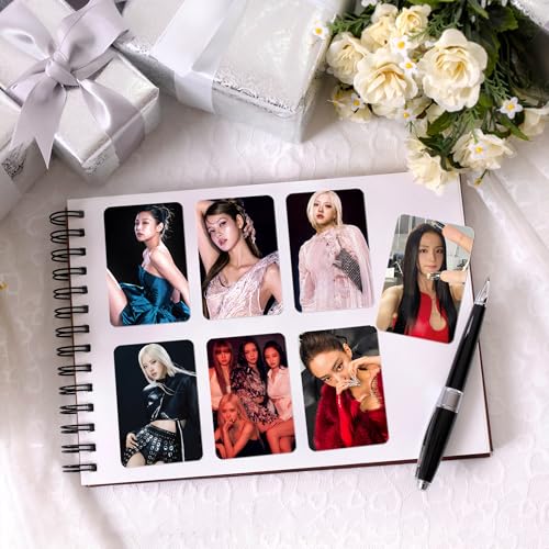 Image of NS Trading Blackpink Deadline Album Concept Glossy Laminated Photocards (Set of 28+4 Freebies)