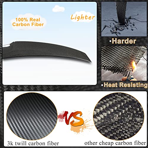 Mcarcar Kit Carbon Fiber Trunk Spoiler For Bmw 4 Series F82 M4 Coupe 2014-2020 Rear Trunk Spoiler Boot Highkick Wing Lip Factory Outlet (Style A) #TOP3