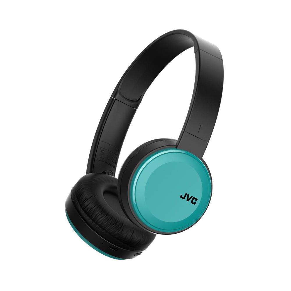 JVC Bluetooth Cuffie On-Ear Con Compatto, pieghevole, Costruzione Nero