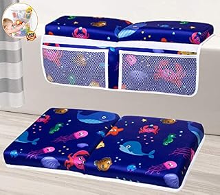 Bath Kneeler Baby Bathtub, Quick Dry Machine Washable Baby Bath Kneeling Pad