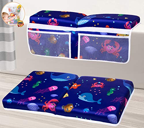 Bath Kneeler Baby Bathtub, Quick Dry Machine Washable Baby Bath Kneeling Pad