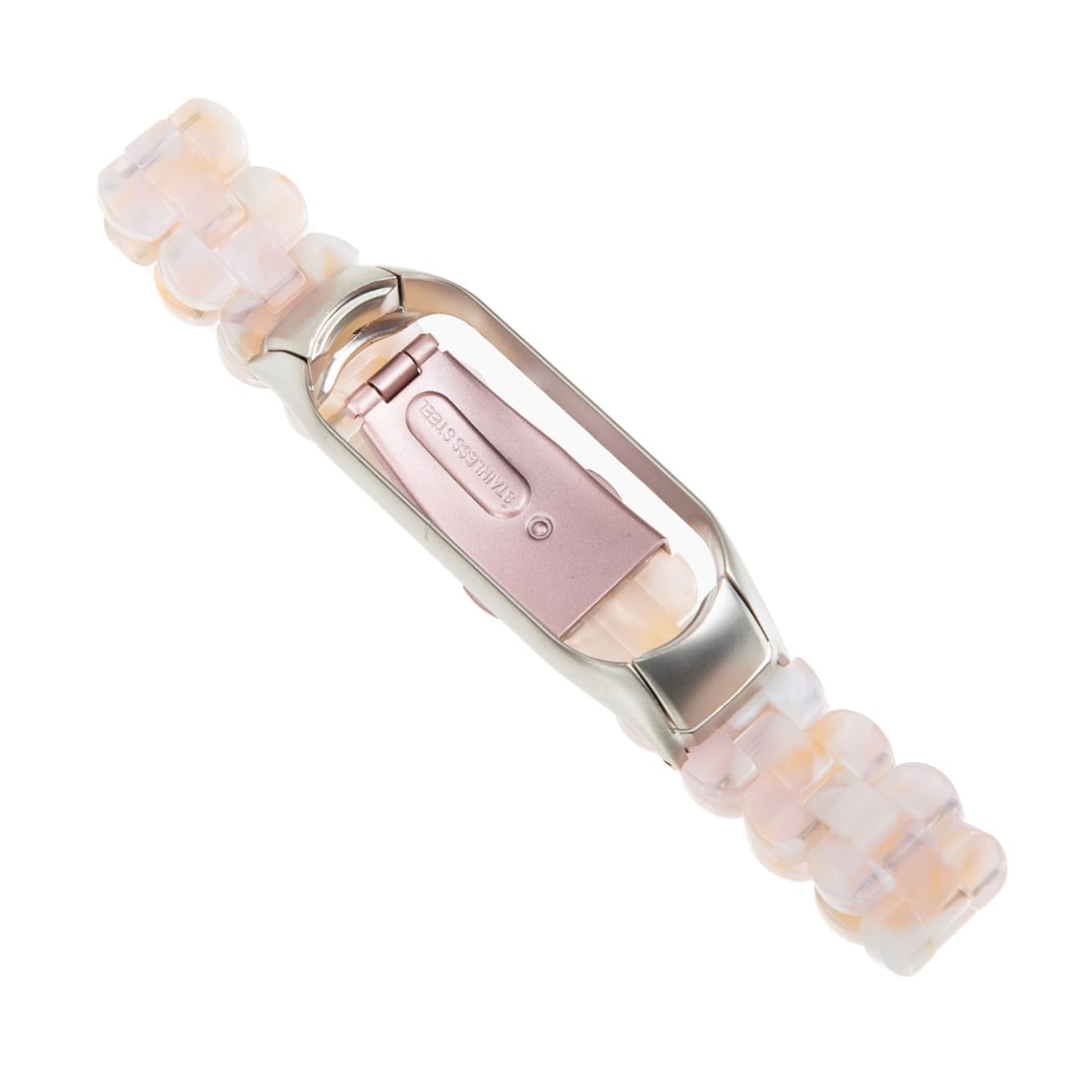 DOITOOL Lot De 4 Bracelets De Montre En Résine Avec Boucle En Acier Inoxydable Pour Femmes Bracelet De Rechange 5/6 Accessoires Pour Montres Connectées Tendance