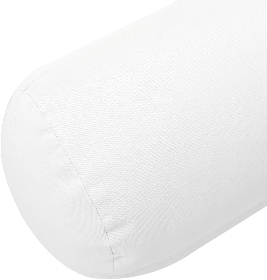 *Cover ONLY* Style5 Crib Size 26" x 8" Knife Edge Bolster Pillow SlipCover AD106